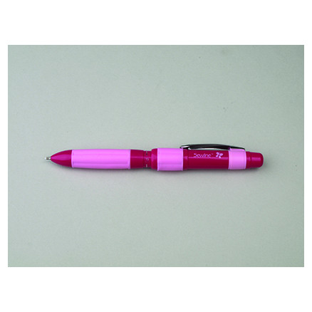 Sewline Druckstift Trio Pink/Weiß/Schwarz von Sewline