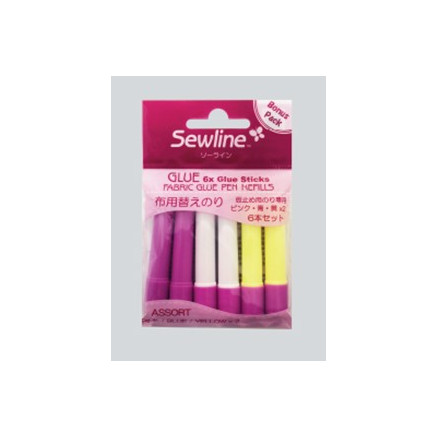 Sewline Nachfüllpack für Klebstift - 6 Stk von Sewline