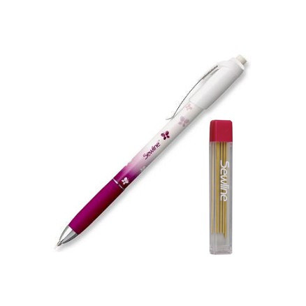Sewline Stoffklebe-Stift mit Ersatzfüllung Gelb von Sewline