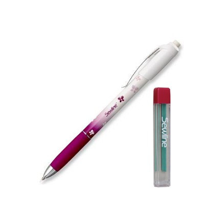 Sewline Stoffklebe-Stift mit Ersatzfüllung Grün von Sewline