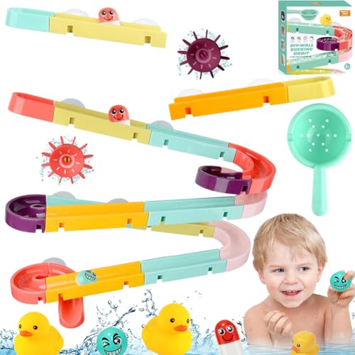 Badespielzeug, 44 Stück DIY Kugelbahn Badewannenspielzeug ab 3 4 5 6 Jahre,Badewannenspielzeug Kinder,Badewannen Spielzeug Kinder,Babyspielzeug Geschenk für Jungen und Mädchen Geburtstag Badespielzeug, 44 Stück DIY Kugelbahn Badewannenspielzeug ab 3 4 5 6 Jahre,Badewannenspielzeug Kinder,Badewannen Spielzeug Kinder,Babyspielzeug Geschenk für Jungen und Mädchen Geburtstag von SeWooo