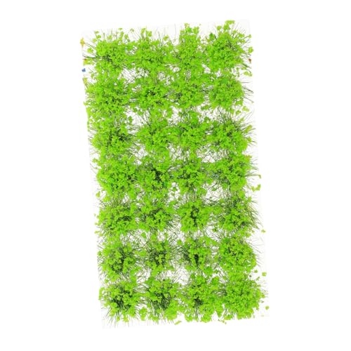 Sewroro 1 Schachtel Kunstrasen-Cluster Miniaturpflanzen Grasmatte Für Aquarien Puppe Miniaturen Künstliches Gras Gefälscht Kunstrasen Buschig Künstliche Reben Terrarium Harz Green von Sewroro