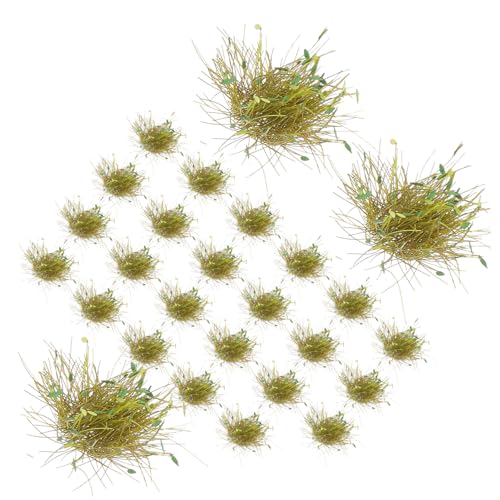 Sewroro 1 Schachtel Sharpleaf-Grasboden Modellbausätze Miniaturen Dioramenbedarf Mini-Grasbüschel Zug mikrolandschaft modellbauklebstoff unkrautbrenner Kampfsysteme Modell Grasbüschel Harz von Sewroro