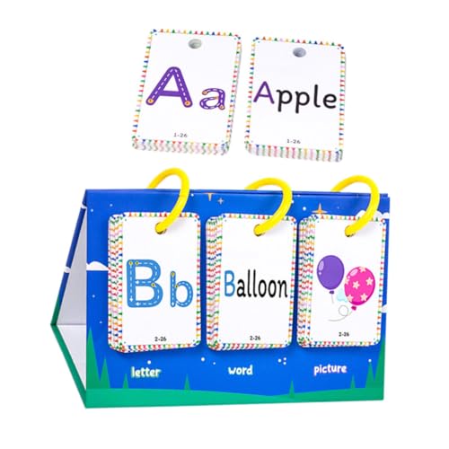 Sewroro 1 Set Buchstabenkarten Für Die Früherziehung Kognitives Wort Flash Karten Frühe Lernkarten Erste Kognitive Flash Karten Flash Karten Lern Flash Karten Kunststoff Sewroro 1 Set Buchstabenkarten Für Die Früherziehung Kognitives Wort Flash Karten Frühe Lernkarten Erste Kognitive Flash Karten Flash Karten Lern Flash Karten Kunststoff von Sewroro