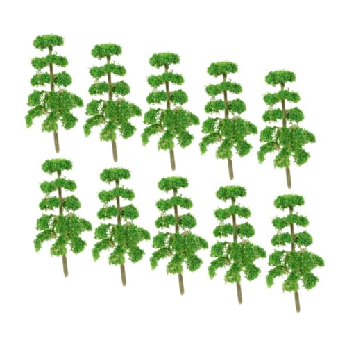 Sewroro 10 Stück Mini Modellbaum Kleiner Baum Modelleisenbahn Modellbau Maßstabbäume Modelllandschaftsbaum Miniatur Kiefern Modellbäume Miniaturbäume Zum Basteln Mini von Sewroro