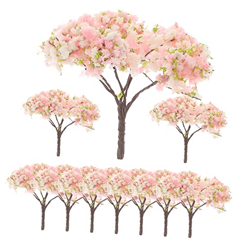 Sewroro 10st Architektonisches Baummodell Miniaturen Fee Baum Miniatur Künstlich Blütenbaum Hochzeitsdekorationen Puppenhauszubehör Kirsche Heimwerken Terrarienbaummodell Fälschung Schwamm Sewroro 10st Architektonisches Baummodell Miniaturen Fee Baum Miniatur Künstlich Blütenbaum Hochzeitsdekorationen Puppenhauszubehör Kirsche Heimwerken Terrarienbaummodell Fälschung Schwamm von Sewroro