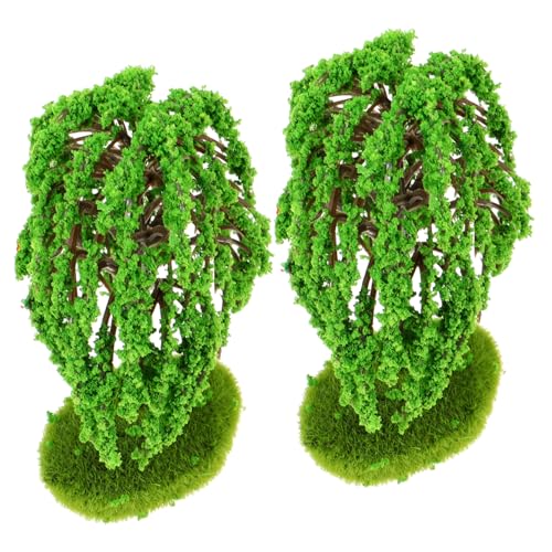 Sewroro 2 Stück Baummodellpflanzen Miniaturmaterial Künstliches Moos Realistische Miniaturblätter Rasenornamente Für Den Außenbereich Große Gartenornamente Für Den Außenbereich Mini Sewroro 2 Stück Baummodellpflanzen Miniaturmaterial Künstliches Moos Realistische Miniaturblätter Rasenornamente Für Den Außenbereich Große Gartenornamente Für Den Außenbereich Mini von Sewroro