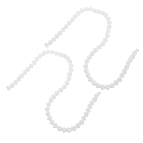 Sewroro 2 Stück Puppenskelett aus Kunststoff mit Flexiblen Kugelgelenken Langlebiges Leichtes Armatur Skelett für DIY Kuscheltiere Flexible Glieder für Schlangen und Bären von Sewroro