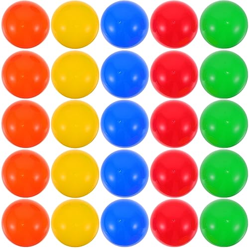 Sewroro 25 Stück Hohle Bingokugeln Aus Kunststoff Zu Öffnende Tombolakugeln 1 57 Zoll Runde Kapseln Für Verkaufsautomaten Spielkugel Für Partyspiele Festliche Lieferungen Wiederverwendbar von Sewroro