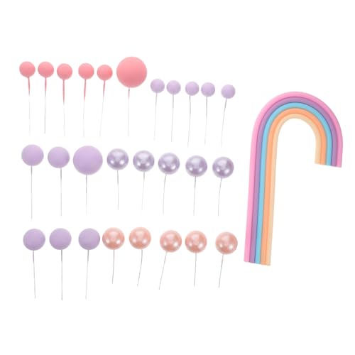 Sewroro 28 Stück Regenbogen Luftballon Cake Topper Set Teiliges Set für Geburtstagsfeiern Hochzeiten und Fotografie Mini Kuchen Dekorationen für Besondere Anlässe Sewroro 28 Stück Regenbogen Luftballon Cake Topper Set Teiliges Set für Geburtstagsfeiern Hochzeiten und Fotografie Mini Kuchen Dekorationen für Besondere Anlässe von Sewroro