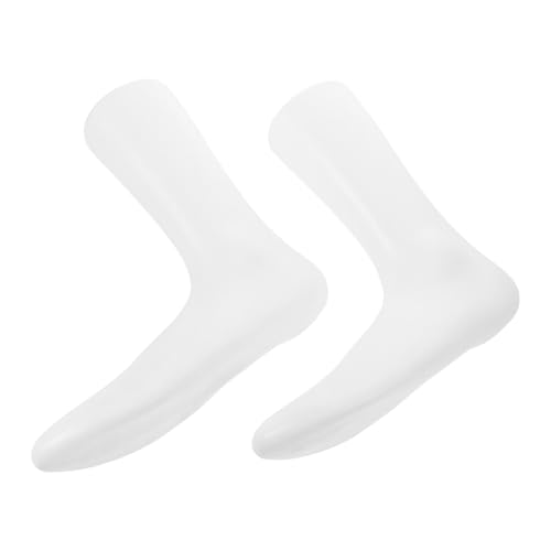 Sewroro 2St Fußform-Schuhspanner Herren- und Damensocken Plattfußformen Socken für Präsentationsständer Schuhe Schuhdisplay Sockenpräsentation Fuß aus Kunststoff falsches Bein Plastik Weiß Sewroro 2St Fußform-Schuhspanner Herren- und Damensocken Plattfußformen Socken für Präsentationsständer Schuhe Schuhdisplay Sockenpräsentation Fuß aus Kunststoff falsches Bein Plastik Weiß von Sewroro