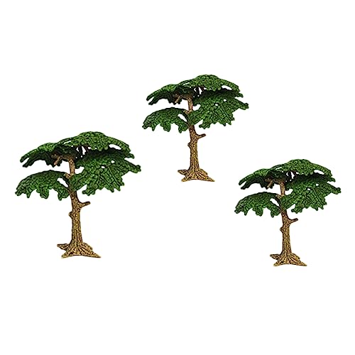 Sewroro 3 Stück Teiliges Künstliche Kiefernpflanzen Cypress Baum Modell Lebensechte Pflegeleichte Dekoration für DIY Landschaft Schreibtisch ohne Topf Naturgetreu und Langlebig von Sewroro
