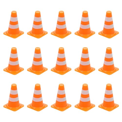 Sewroro 30 Stück Mini-Verkehrskegel Orangefarbenes Straßensperrenspielzeug Aus Kunststoff 0 98 X 0 62 Zoll Verkehrszeichen-Spielset Für Kinder Zum Lernen Und Rollenspielen Sewroro 30 Stück Mini-Verkehrskegel Orangefarbenes Straßensperrenspielzeug Aus Kunststoff 0 98 X 0 62 Zoll Verkehrszeichen-Spielset Für Kinder Zum Lernen Und Rollenspielen von Sewroro