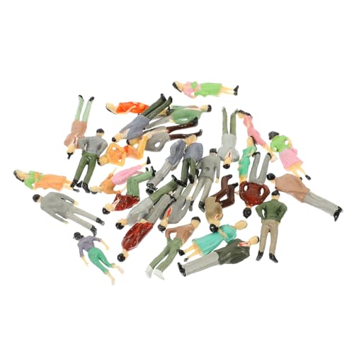 Sewroro 30 Stück Teiliges Miniatur Menschen Figuren Bemalte Mini Figuren für Sandtisch Zubehör Realistische Architektur Modellbau Dekoration Kompakt und Tragbar für Mikro Landschaften und Sewroro 30 Stück Teiliges Miniatur Menschen Figuren Bemalte Mini Figuren für Sandtisch Zubehör Realistische Architektur Modellbau Dekoration Kompakt und Tragbar für Mikro Landschaften und von Sewroro