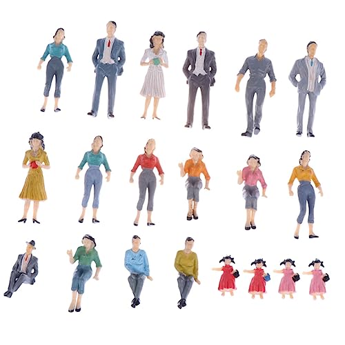 Sewroro 30 Stück Vorbildlicher Mann Konstruktion Miniaturen Menschen Modell Layout-Requisiten Figur Architektur-Layout- Plastik. Sewroro 30 Stück Vorbildlicher Mann Konstruktion Miniaturen Menschen Modell Layout-Requisiten Figur Architektur-Layout- Plastik. von Sewroro