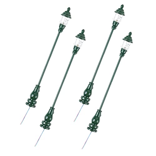 Sewroro 4 Stück Modell Gartenleuchte Im Freien Mini-straßenlaterne Solarleuchten Garten Terrassenleuchten Rasen Gartendekor Lampen Garten Solar Strassenlicht Klein Plus Abs Grün Sewroro 4 Stück Modell Gartenleuchte Im Freien Mini-straßenlaterne Solarleuchten Garten Terrassenleuchten Rasen Gartendekor Lampen Garten Solar Strassenlicht Klein Plus Abs Grün von Sewroro