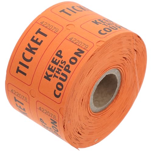 Sewroro 500 Stücke Tombola Tickets Weihnachten Tombola Ticket Eintrag Für Spendenaktionen Veranstaltungen von Sewroro