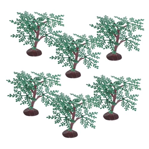 Sewroro 6 Stück Kunststoff Baummodell Miniatur Modellbaum Zugmodellbaum Zugspielzeug Gleismodell Baumfigur Modellbaum Kleiner Baum Modellbaum Plastikbäume Baumfigur Sewroro 6 Stück Kunststoff Baummodell Miniatur Modellbaum Zugmodellbaum Zugspielzeug Gleismodell Baumfigur Modellbaum Kleiner Baum Modellbaum Plastikbäume Baumfigur von Sewroro