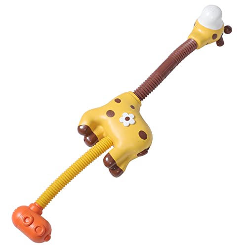 Sewroro Badespielzeug Giraffe Elektronischer Sprinkler Duschkopf für Sicheres und Lustiges Wasserspielzeug für Badewanne ohne Batterien für Kleinkinder Sewroro Badespielzeug Giraffe Elektronischer Sprinkler Duschkopf für Sicheres und Lustiges Wasserspielzeug für Badewanne ohne Batterien für Kleinkinder von Sewroro