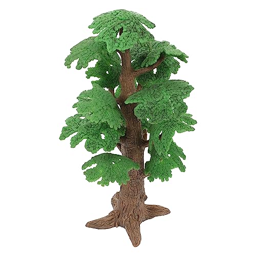 Sewroro Baummodell Mini-Zug-landschaftsbäume Pflanzenmodellierung Künstliche Bougainvillea Puppenhausbaum Mini-Weihnachtsbaum Miniatur-eisenbahnlandschaftsbäume Kleiner Baum Plastik Green von Sewroro