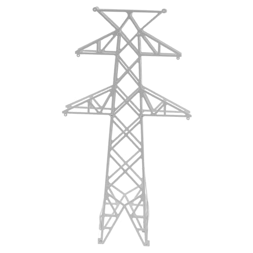 Sewroro Garden Kit Elektrischer Modellbahn Turm aus Abs Kunststoff DIY Szene Zubehör für Garten Dorf Mikrolandschaft Robustes Sandtisch Architektur Bastelset für Erwachsene von Sewroro