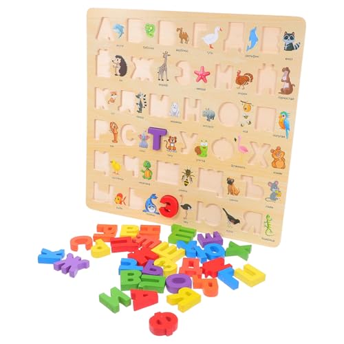 Sewroro Holz Puzzle Russische Buchstaben Montessori Lernspielzeug für Fördert Feinmotorik Kreativität Buntes Alphabet für Vorschulkinder Kinderspielzeug für Eltern Junge Mädchen Sewroro Holz Puzzle Russische Buchstaben Montessori Lernspielzeug für Fördert Feinmotorik Kreativität Buntes Alphabet für Vorschulkinder Kinderspielzeug für Eltern Junge Mädchen von Sewroro