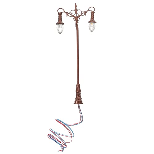 Sewroro Miniatur Gartenlampe Modell Dekorative Wandlampe für Sandtisch Puppenhaus Warmweiß Antikbraun Zubehör für Mikro Landschaften und Kreative DIY Projekte Sewroro Miniatur Gartenlampe Modell Dekorative Wandlampe für Sandtisch Puppenhaus Warmweiß Antikbraun Zubehör für Mikro Landschaften und Kreative DIY Projekte von Sewroro