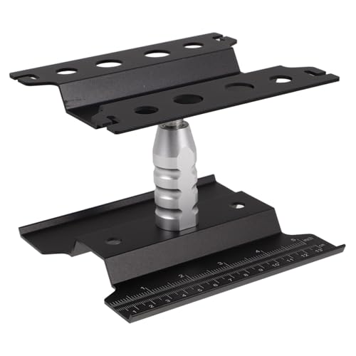 Sewroro Modellauto Reparaturständer Verstellbar Drehbar für Maßstab Fahrzeuge Robust und Tragbar für Modellbau Enthusiasten von Sewroro
