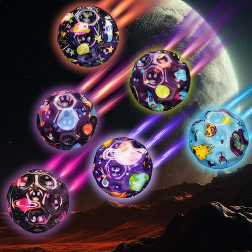 Sexyhot Pack of 6 Rubber Ball, Moon Ball, Springball Für Kinder, Hohe Springender Gummiball, Hohe Elastizität, Geeignet für Outdoor, Party, Geburtstagsgeschenke Sexyhot Pack of 6 Rubber Ball, Moon Ball, Springball Für Kinder, Hohe Springender Gummiball, Hohe Elastizität, Geeignet für Outdoor, Party, Geburtstagsgeschenke von Sexyhot
