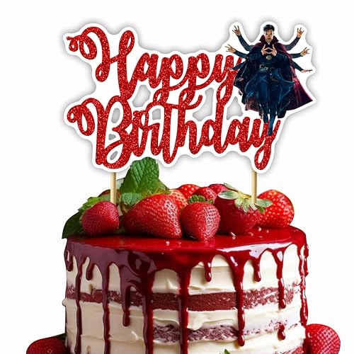 Dctor Strng Happy Birthday Cake Topper - Geburtstagsdekorationen von Seyal