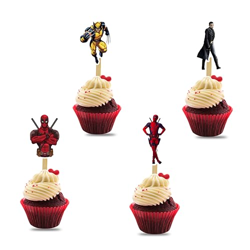 Dedpol Cupcake Topper - Geburtstagsdekorationen Dedpol Cupcake Topper - Geburtstagsdekorationen von Seyal