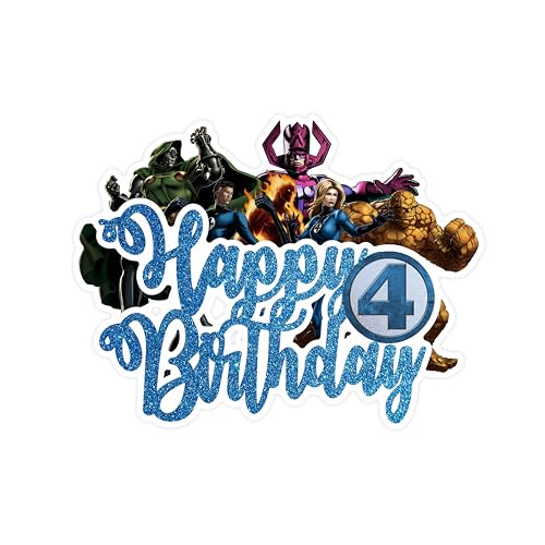Fntstc Pelz Happy Birthday Cake Topper - Geburtstagsdekorationen Fntstc Pelz Happy Birthday Cake Topper - Geburtstagsdekorationen von Seyal