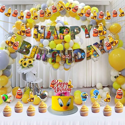 Larv Theme Birthday Party Supplies - Geburtstagsdekorationen von Seyal