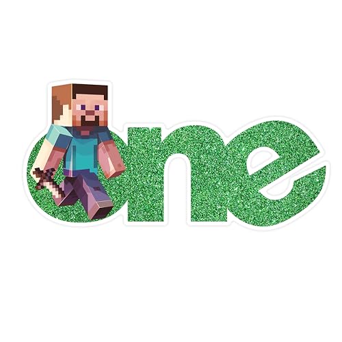 Mincraft Pixelierter Tortenaufsatz – Geburtstagsdekoration. von Seyal