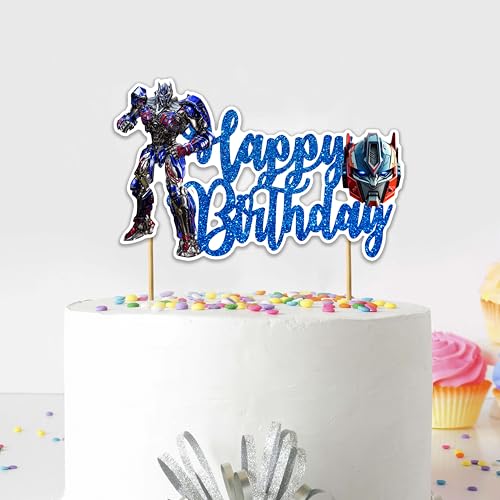 Optms Prme Happy Birthday Cake Topper - Geburtstagsdekorationen von Seyal