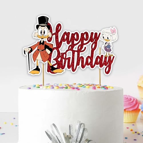 Scrog mcdck Happy Birthday Cake Topper - Geburtstagsdekorationen von Seyal