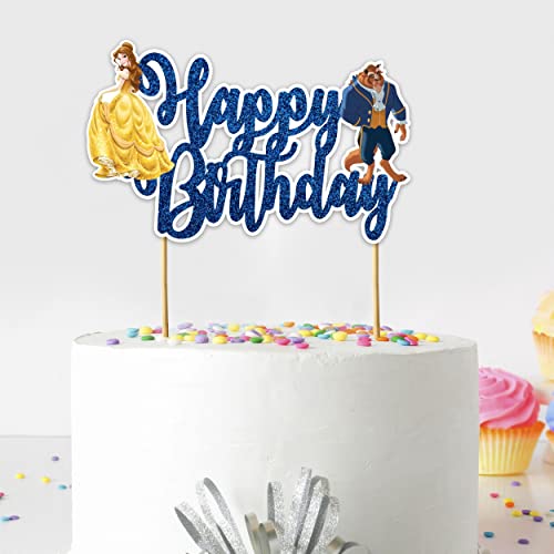 Seyal® Tortenaufsatz mit Aufschrift "Happy Birthday" von BAUTY & BAST von Seyal