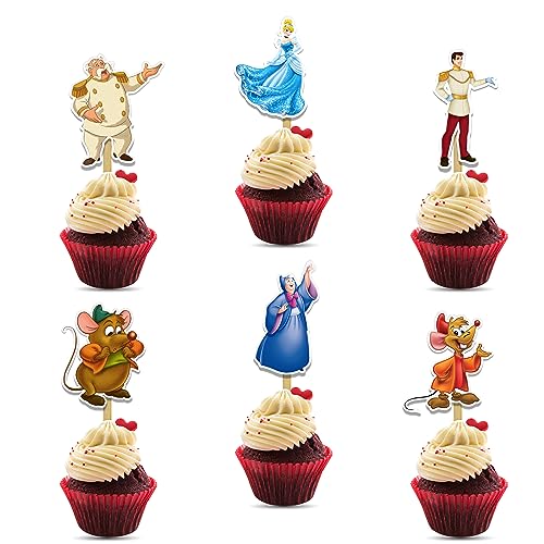 Seyal® Cnderela Cupcake-Topper von Seyal