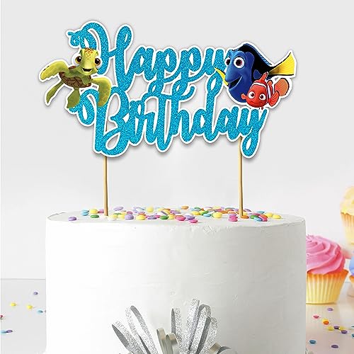 Seyal® Findng Nmo Happy Birthday Tortenaufsatz von Seyal