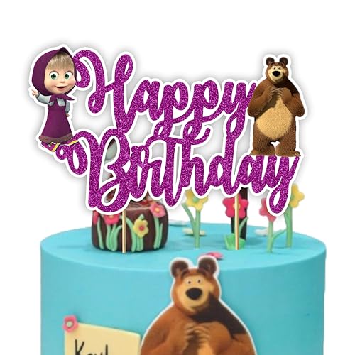 Seyal® Maasa and ber Happy Birthday Cake Topper von Seyal