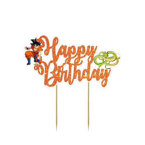 Son Gooku Happy Birthday Cake Topper - Geburtstagsdekorationen von Seyal