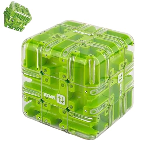 Labyrinth 3D-Puzzle-Würfel, Puzzle-Labyrinth-Würfel, Spannendes Denkspielzeug Für Erwachsene, Stressabbau-Zappeln, Logisches Denken Fördern Labyrinth 3D-Puzzle-Würfel, Puzzle-Labyrinth-Würfel, Spannendes Denkspielzeug Für Erwachsene, Stressabbau-Zappeln, Logisches Denken Fördern von Seymal