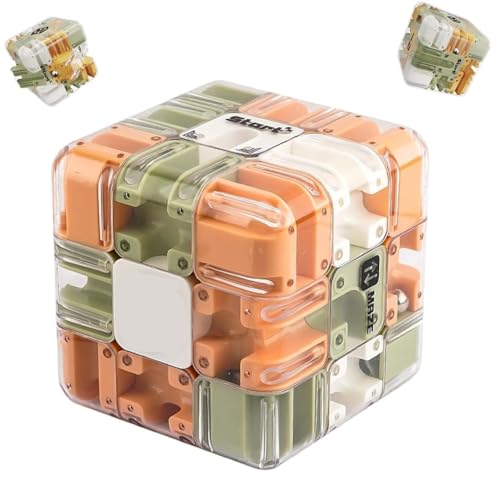 Labyrinth 3D-Puzzle-Würfel, Puzzle-Labyrinth-Würfel, Spannendes Denkspielzeug Für Erwachsene, Stressabbau-Zappeln, Logisches Denken Fördern Labyrinth 3D-Puzzle-Würfel, Puzzle-Labyrinth-Würfel, Spannendes Denkspielzeug Für Erwachsene, Stressabbau-Zappeln, Logisches Denken Fördern von Seymal