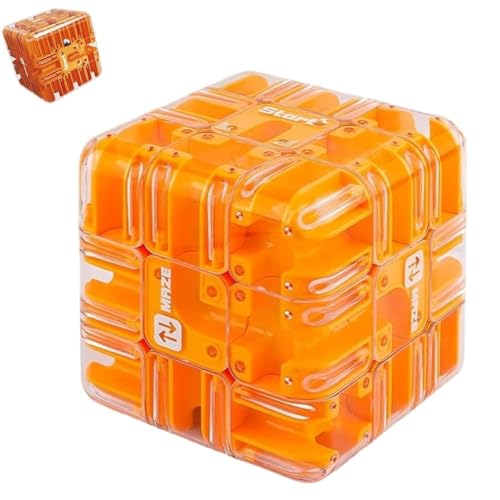 Labyrinth 3D-Puzzle-Würfel, Puzzle-Labyrinth-Würfel, Spannendes Denkspielzeug Für Erwachsene, Stressabbau-Zappeln, Logisches Denken Fördern Labyrinth 3D-Puzzle-Würfel, Puzzle-Labyrinth-Würfel, Spannendes Denkspielzeug Für Erwachsene, Stressabbau-Zappeln, Logisches Denken Fördern von Seymal