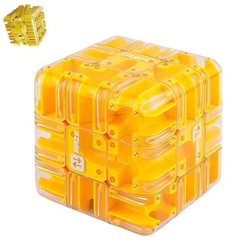 Labyrinth 3D-Puzzle-Würfel, Puzzle-Labyrinth-Würfel, Spannendes Denkspielzeug Für Erwachsene, Stressabbau-Zappeln, Logisches Denken Fördern Labyrinth 3D-Puzzle-Würfel, Puzzle-Labyrinth-Würfel, Spannendes Denkspielzeug Für Erwachsene, Stressabbau-Zappeln, Logisches Denken Fördern von Seymal