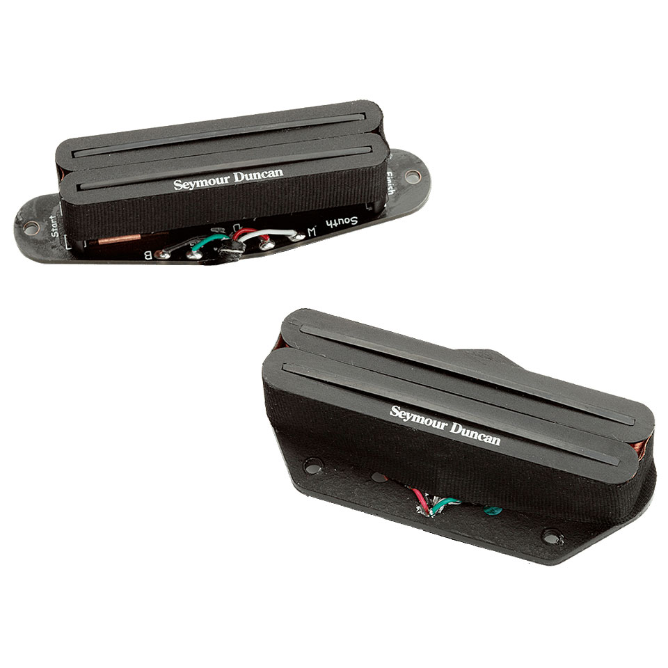 Seymour Duncan Hot Rails Tele Set S-SET TELE HOT RAIL Pickup E-Gitarre Seymour Duncan Hot Rails Tele Set S-SET TELE HOT RAIL Pickup E-Gitarre von Seymour Duncan