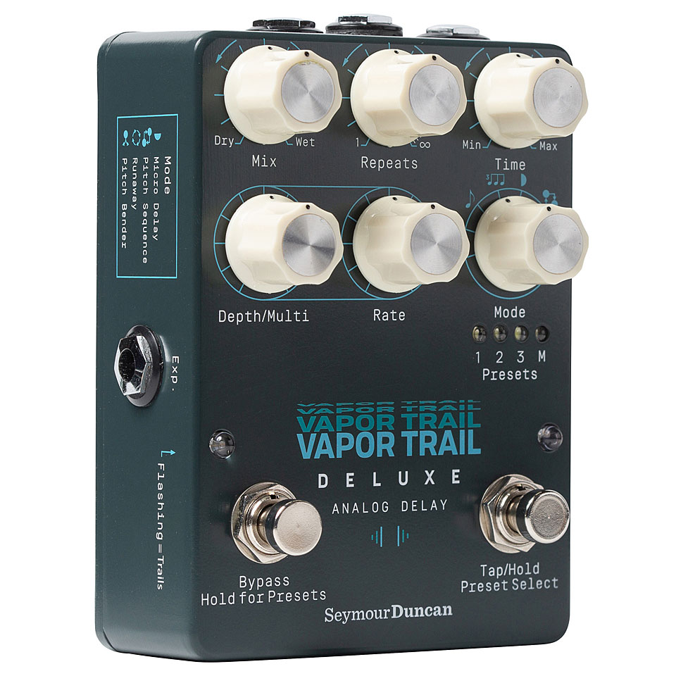 Seymour Duncan Vapor Trail Deluxe Analog Delay Effektgerät E-Gitarre Seymour Duncan Vapor Trail Deluxe Analog Delay Effektgerät E-Gitarre von Seymour Duncan