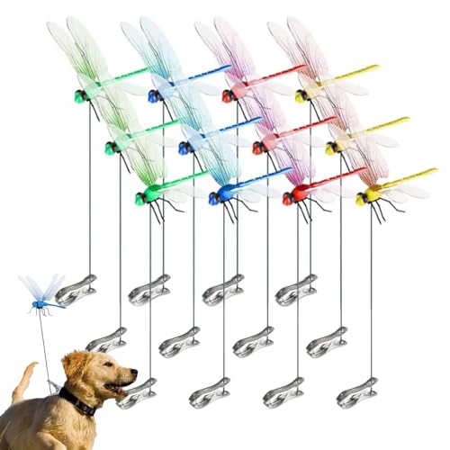 Libellen-Clip, Insektenschutz, Libellen-Hut-Clip, künstliche Libellen, Gartendekoration zur Dekoration, Gartenlibelle für den Außenbereich, natürliches Bio-Konzept, kreatives Wohnaccessoire, 12 Libellen-Clip, Insektenschutz, Libellen-Hut-Clip, künstliche Libellen, Gartendekoration zur Dekoration, Gartenlibelle für den Außenbereich, natürliches Bio-Konzept, kreatives Wohnaccessoire, 12 von Seyrnicay
