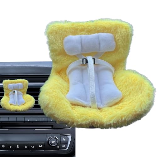 Seyrnicay Puppen-Autositz – Auto-Dekoration, Sofasitz mit weichem pelzigem Kissen – Auto-Lüftungsschlitz-Dekorationen, Charakter-Sofa für Kinder, Erwachsene, Mädchen, Frauen Seyrnicay Puppen-Autositz – Auto-Dekoration, Sofasitz mit weichem pelzigem Kissen – Auto-Lüftungsschlitz-Dekorationen, Charakter-Sofa für Kinder, Erwachsene, Mädchen, Frauen von Seyrnicay