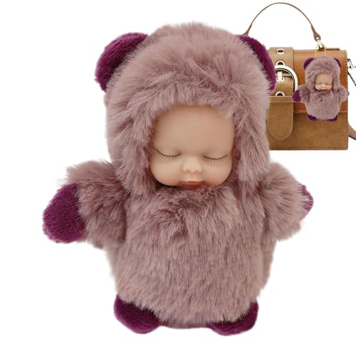 Seyrnicay Sleeping Plush 3.94 Inch Long Hair Sleeping Doll Plush Sleeping Buddy Beruhigende Plüschpuppe Rucksack Charm für Kinder und Erwachsene Taschen Seyrnicay Sleeping Plush 3.94 Inch Long Hair Sleeping Doll Plush Sleeping Buddy Beruhigende Plüschpuppe Rucksack Charm für Kinder und Erwachsene Taschen von Seyrnicay